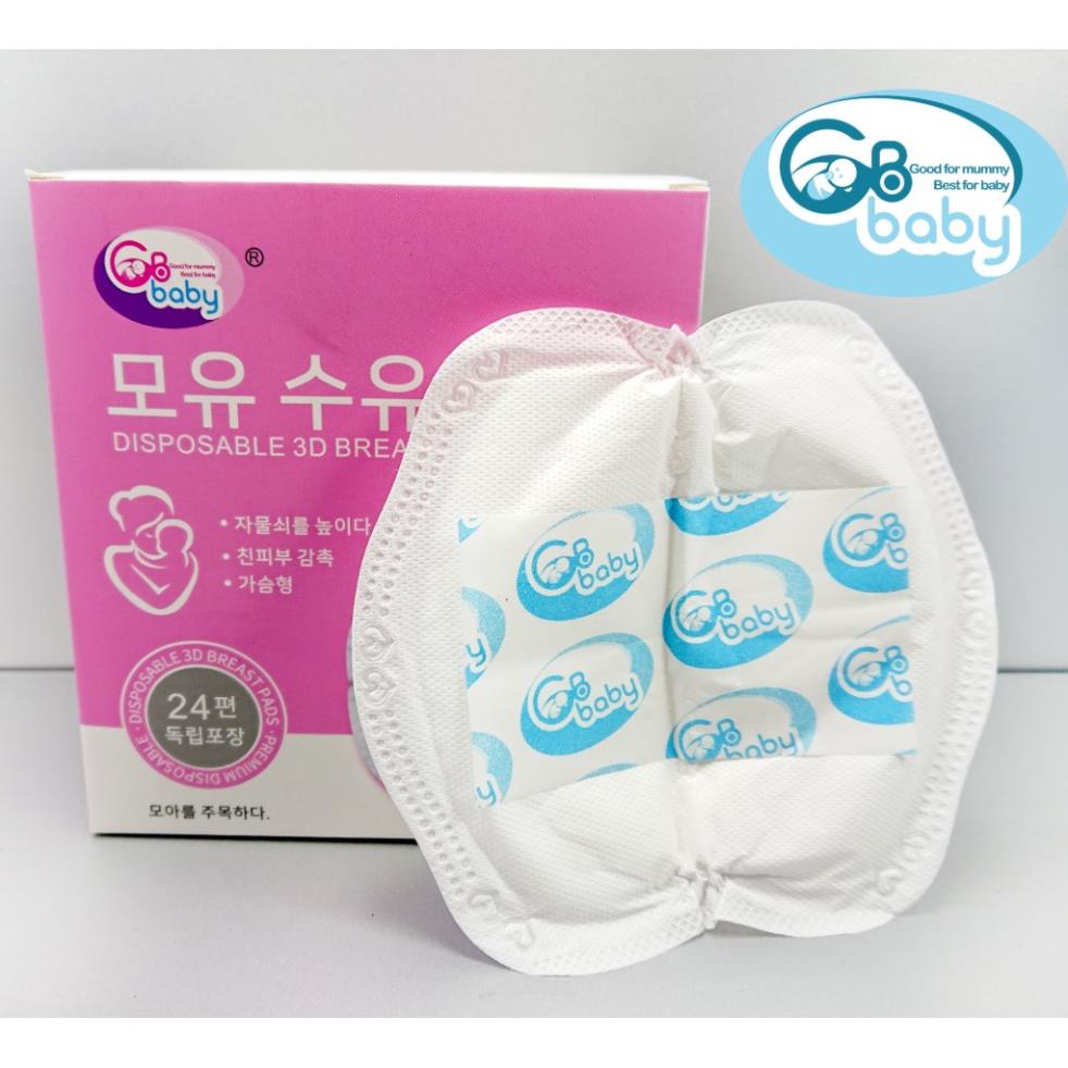 Miếng lót thấm sữa GB-Baby tấm lót hút sữa siêu thấm chống tràn tiện ích gói 24 miếng &amp; 36 miếng