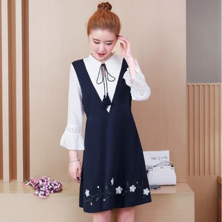 Đầm bầu công sở(hàng có sẵn)