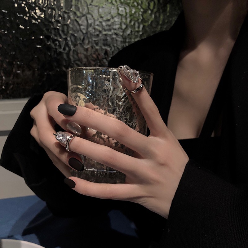 Nhẫn Thiết Kế Cá Tính Độc Đáo Phong Cách Hàn Quốc C231