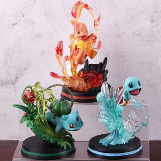 Mô hình Pokemon Chamander/ Squirtle/ Bulbasaur đồ chơi cao cấp
