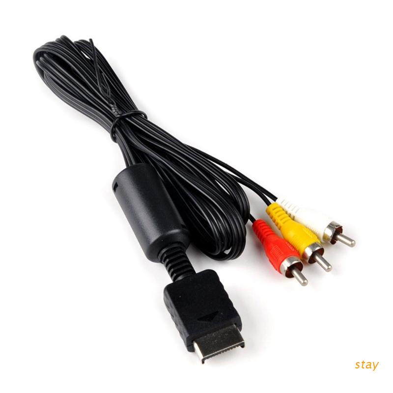 Dây cáp chuyển đổi âm thanh video AV sang RCA thích hợp cho PS2 PS3