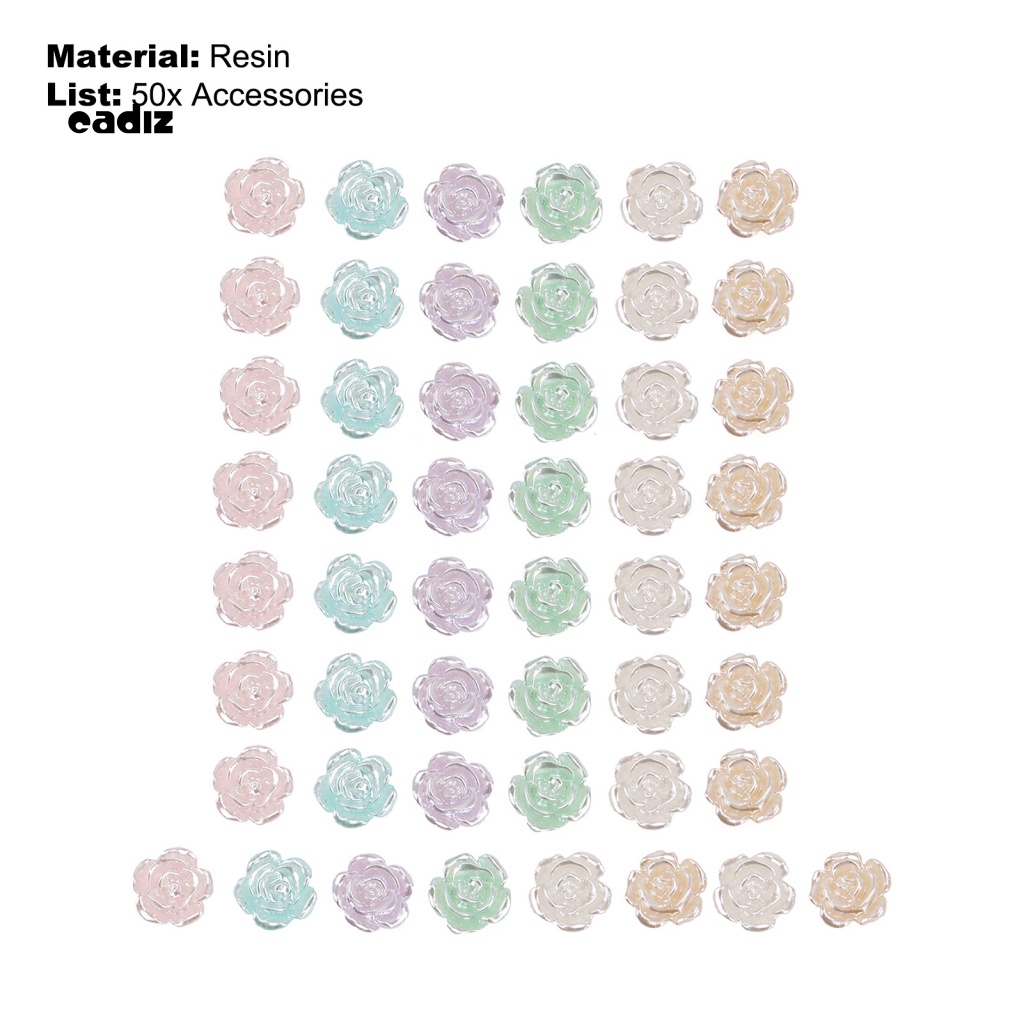 Hộp Phụ Kiện Trang Trí Móng Tay Sang Trọng Nhiều Màu Sắc