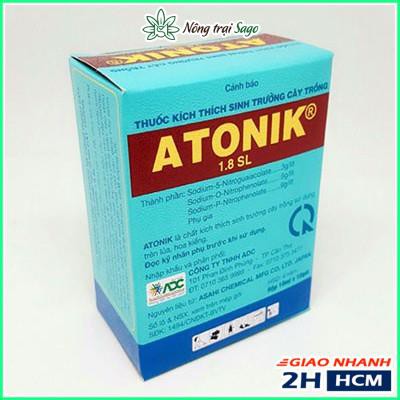 Thuốc Kích Thích Sinh Trưởng Cây Trồng - Kích Nảy Mầm Atonik 1.8 SL (gói 10ml) - Nông Trại Sago