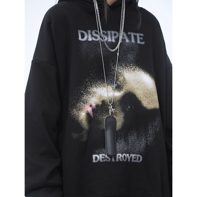 Áo hoodie DISSIPATE nỉ bông chính hãng form rộng unisex nam nữ