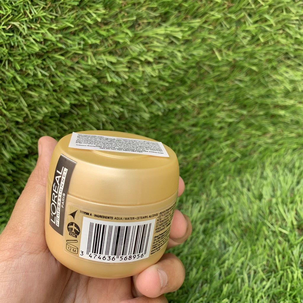 Dầu hấp phục hồi tóc hư tổn Absolut Repair Gold Quinoa + Protein L'oreal Masque 250ml ( New 2022 )