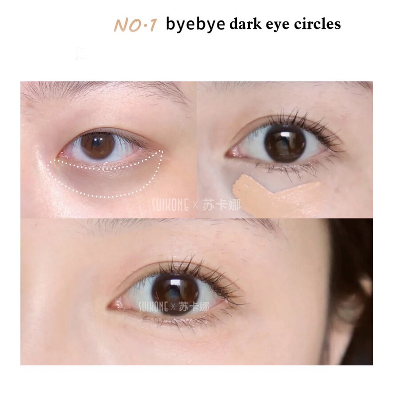 [Hàng mới về] Kem Che Khuyết Điểm Suikon Dạng Lỏng 2 Màu Lâu Trôi Chống Thấm Nước Dễ Dùng | BigBuy360 - bigbuy360.vn