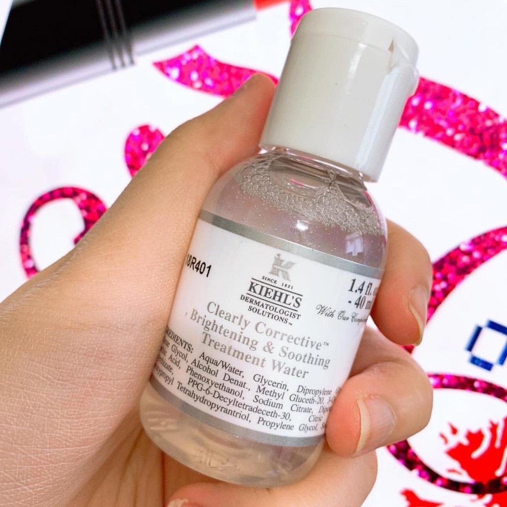 Nước Thần Trắng Da Kiehls Clearly Corrective Brightening 40ml | Toner Kiehl's