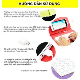 Bao Da Kèm Bàn Phím Cho Smartphone Android loại 1