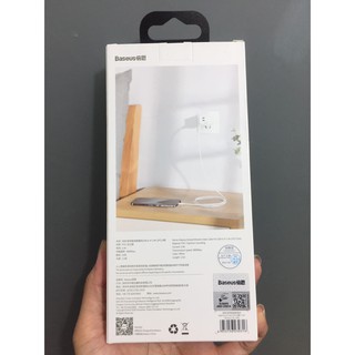 Set 2 cáp sạc iPhone/ iPad 2.4A Baseus Simple Wisdom