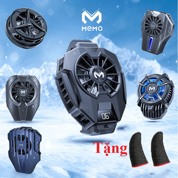Quạt tản nhiệt gaming cho điện thoại, tản nhiệt sò lạnh siêu mát DL01