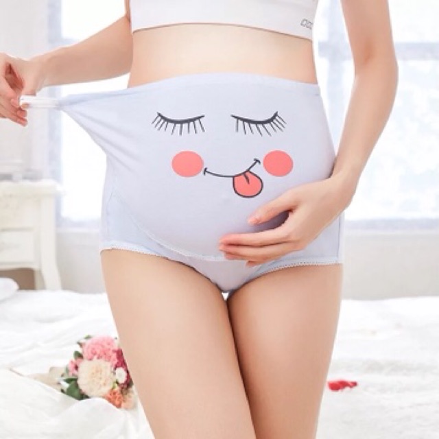 Quần Lót Nữ Cotton Mẹ Bầu Xuất Hàn ( Q : 002 ) Hàng Loại Đẹp.