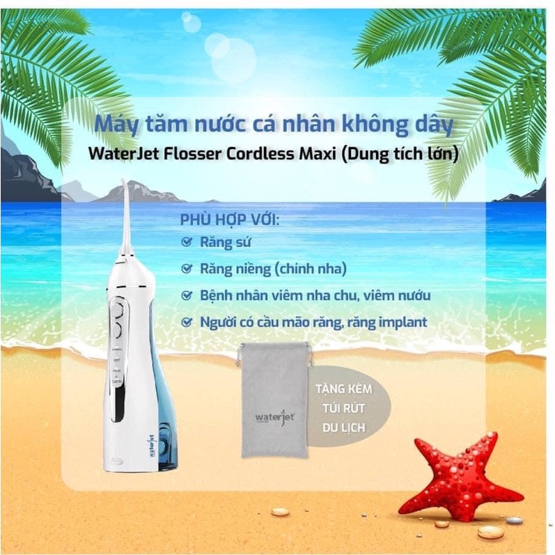 Máy tăm nước WaterJet Cordless Maxi