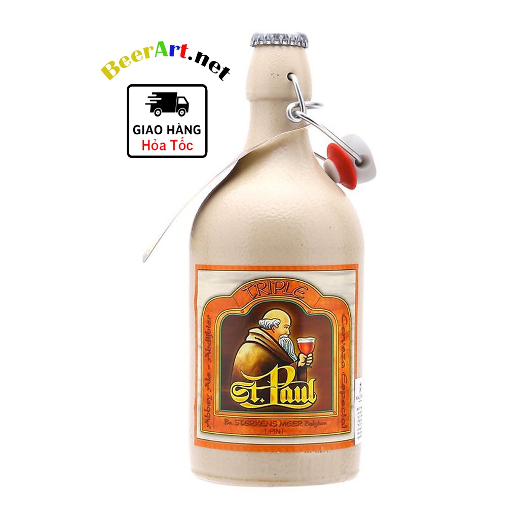 Chai Bia Sứ St. Paul Triple 7,6%