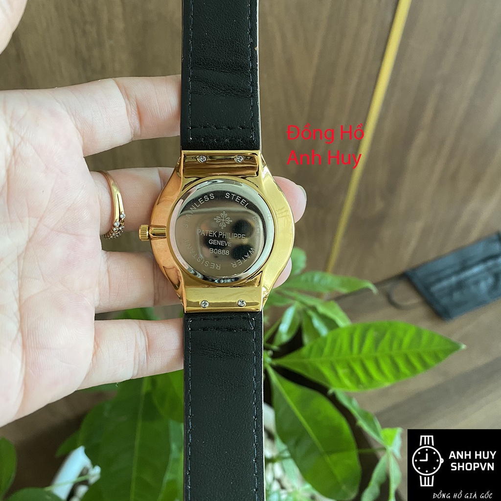 Đồng Hồ Nam PA.TEK Dây da mặt kính Sapphire chống xước AnhHuyshop | BigBuy360 - bigbuy360.vn