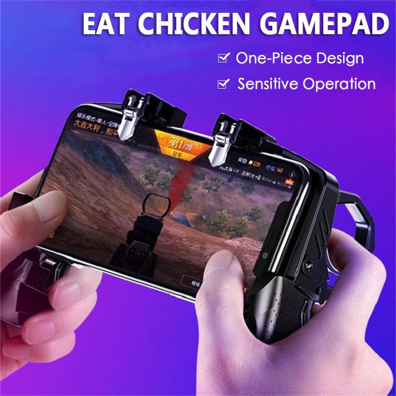 Tay cầm chơi game PUBG K21 kiêm giá đỡ điện thoại