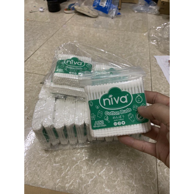 Tăm bông Niva Cotton Buds 100 que