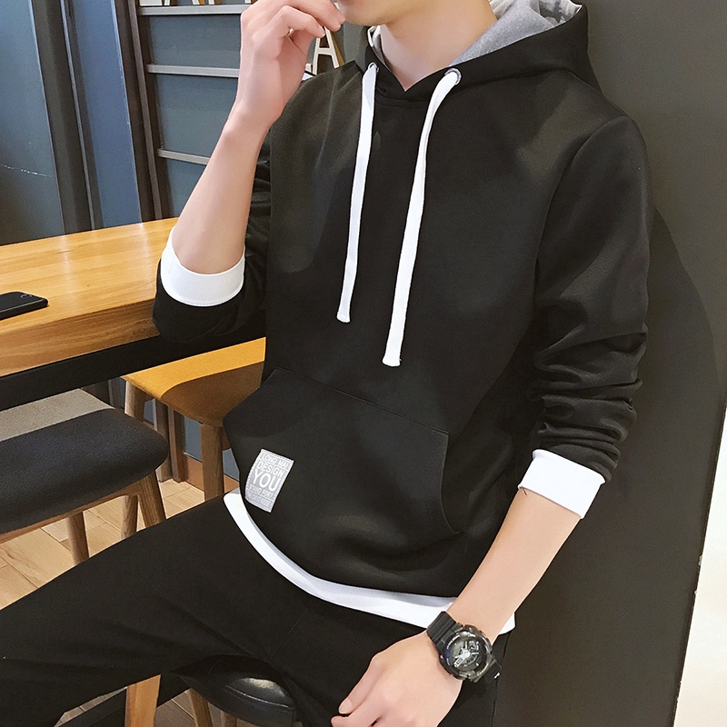 Hoodie Men Sweater Blacktipe Hoodie Reglan Plain Sweater Hoodie Jumper W1801 | BigBuy360 - bigbuy360.vn