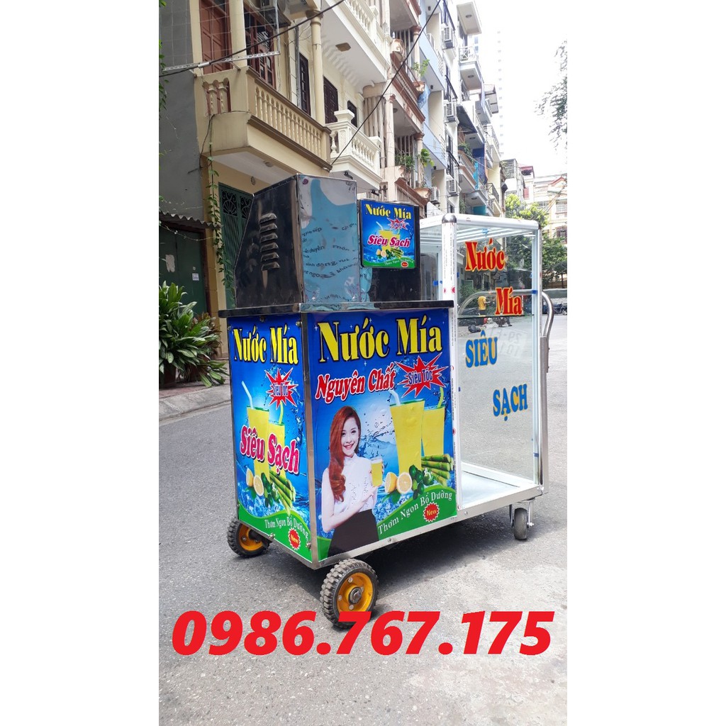 Máy ép nước mía 3 lu kim cương siêu kiệt 1500w