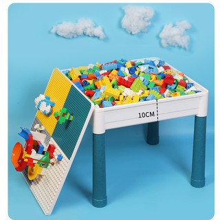 Bộ bàn ghế xây dựng lego đa năng cho bé