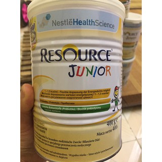 Sữa béo - sữa tăng cân cho bé ResourceJunior 400g