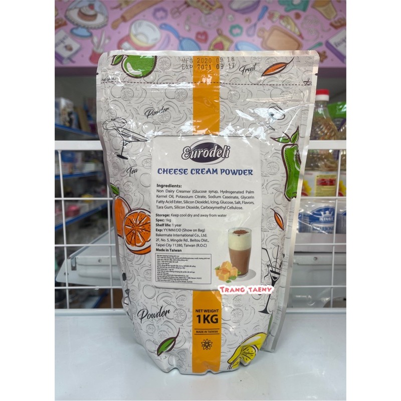 Bột tạo màng sữa vị phô mai Eurodeli 50g