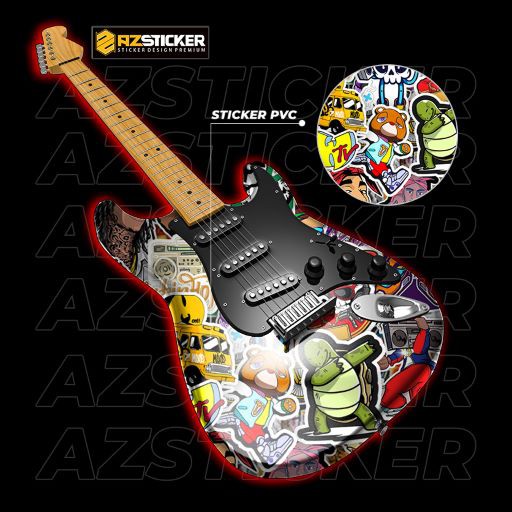 Sticker Hiphop Chống Nước Dán Mũ Bảo Hiểm Ván Trượt Điện Thoại Laptop | STK45 | Hình Dán Trang Trí Cắt Sẵn Dễ Bóc Dán