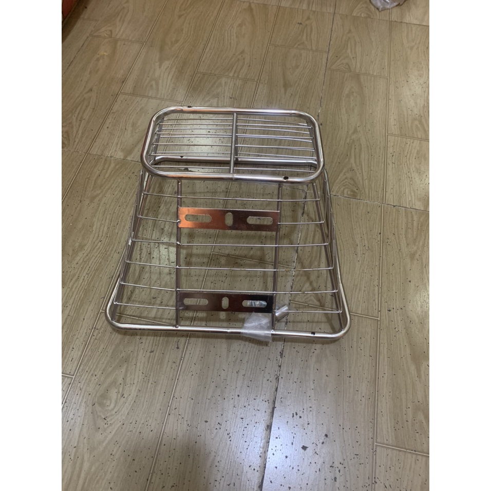 Rổ trước xe wave rs và wave nhỏ inox