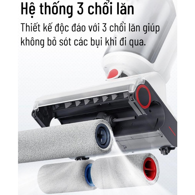 Máy hút bụi lau sàn ROBOROCK DYAD - BẢN QUỐC TẾ Hút và lau siêu sạch , bảo hành chính hãng 18 tháng