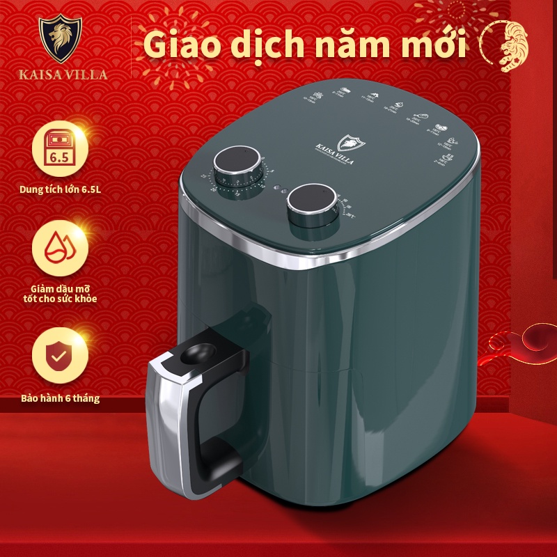 Nồi Chiên Không Dầu 7L Model KV-9926 KAISA VILLA Chiên Gà Nguyên Con