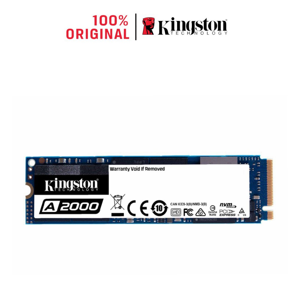 Ổ cứng SSD Kingston 250Gb A2000 M.2 2280 NVMe - SA2000M8/250G | BigBuy360 - bigbuy360.vn