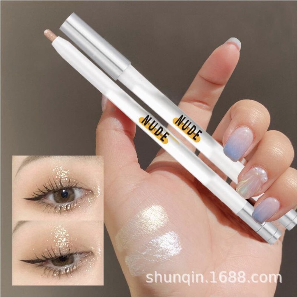 Bút nhũ mắt NUDE, bút bắt sáng viền nhũ đầu mắt D5 - Sammi beauty