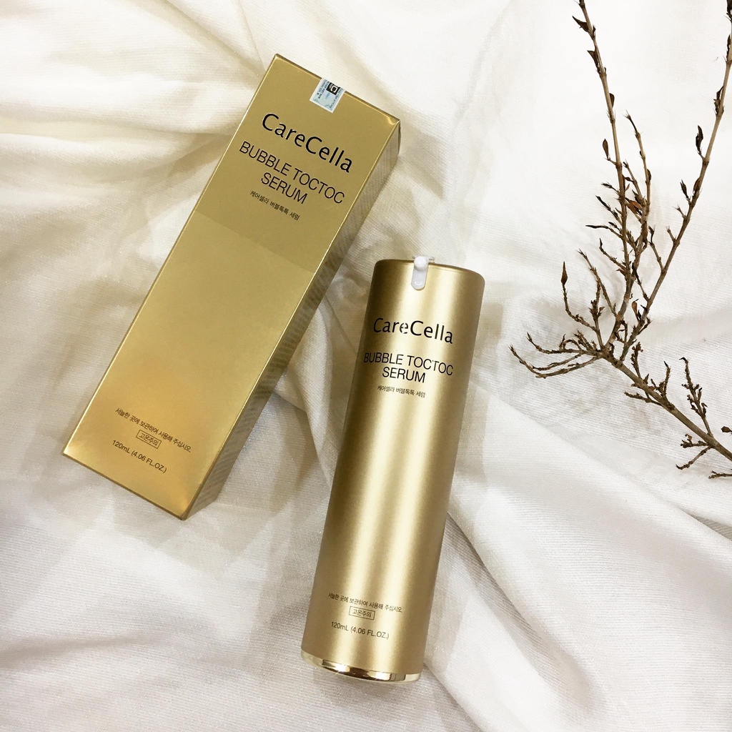 Tinh Chất Dưỡng Da Làm Trắng, Giảm Nhăn CareCella Bubble TocToc Serum 120ml
