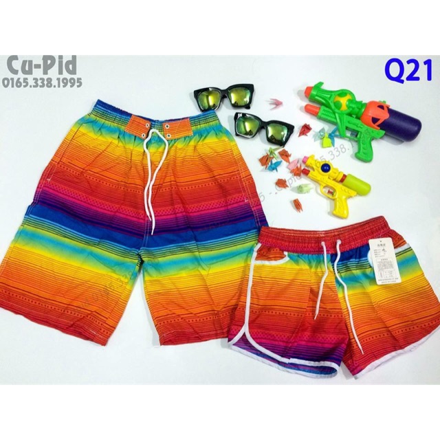 Quần đôi đi biển Q21