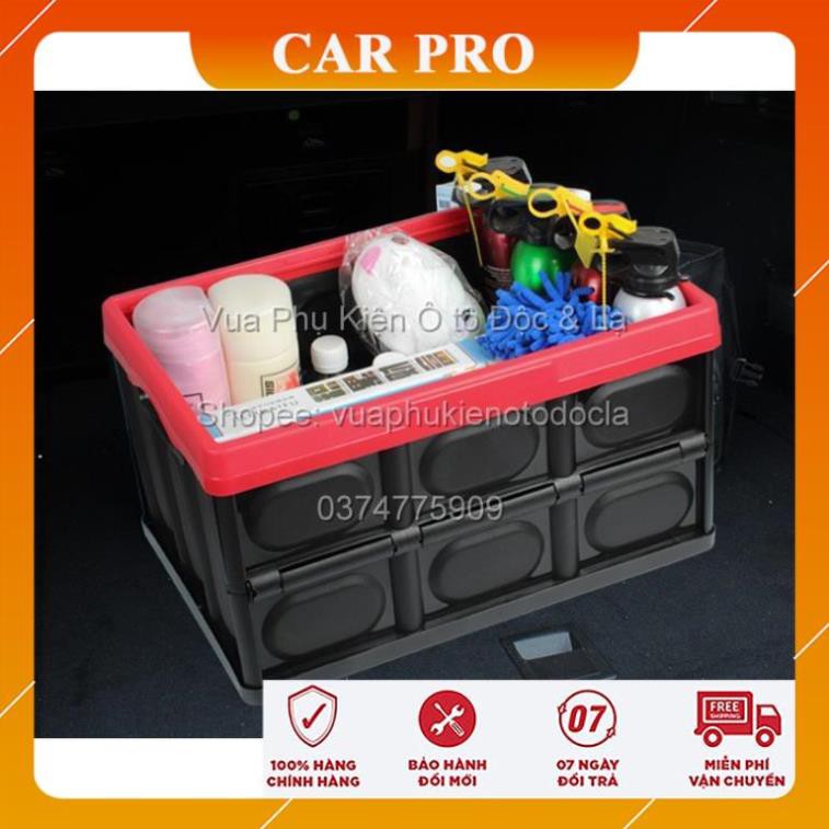 Hộp đựng đồ cốp xe có thể gấp gọn 56 lít, 30 lít - - CAR PRO