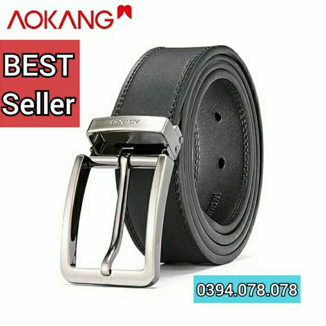 [Sẵn mã 1] - Thắt lưng da chuẩn AOKANG full hộp