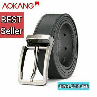 [Sẵn mã 1] - Thắt lưng da chuẩn AOKANG full hộp