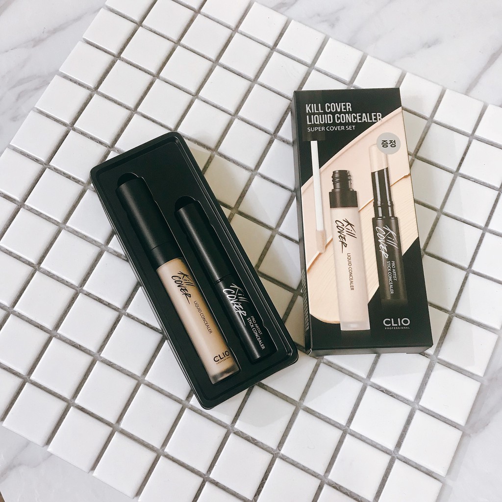 Che Khuyết điểm Clio Kill Cover Pro Artist Liquid Color Concealer