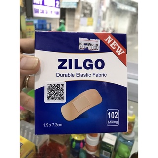 Băng cá nhân Zilgo hộp 102 miếng