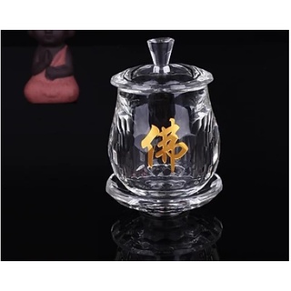 Chén nước cúng phật - pha lê cao cấp 7cm