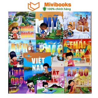 Sách - Vòng quanh thế giới - bộ 10 quyển