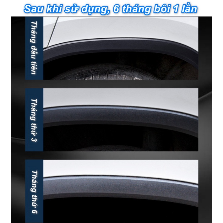 Bộ Phủ Thủy Tinh Đen Nhựa Cô Đặc Plastic Crystal Coating - Home and Garden