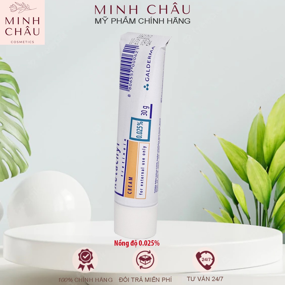 Tretinoin Retacnyl Cream 0,025%, 0.05% - Kem hỗ trợ giảm mụn trẻ hóa da