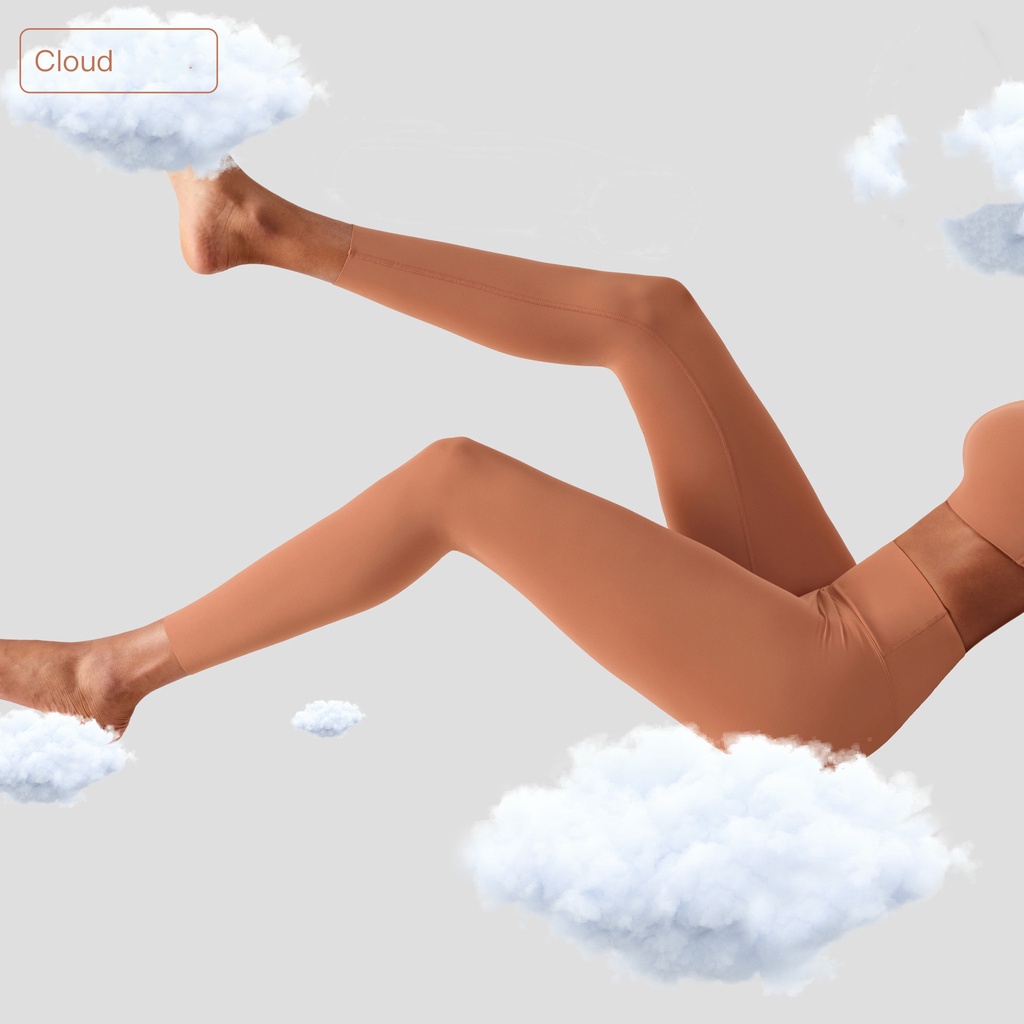 Quần legging lưng cao ôm dáng cảm giác nhẹ nhàng dùng tập yoga dành cho nữ