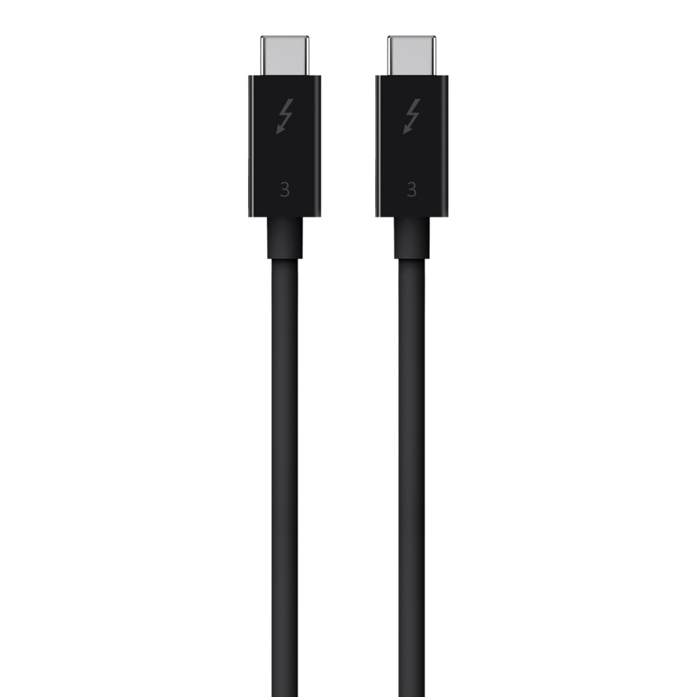 Cáp Thunderbolt 3 Belkin sạc 100W, truyền tải dữ liệu 40Gbps, xuất hình ảnh UHD 5k - BH đổi mới 2 năm - F2CD084BT