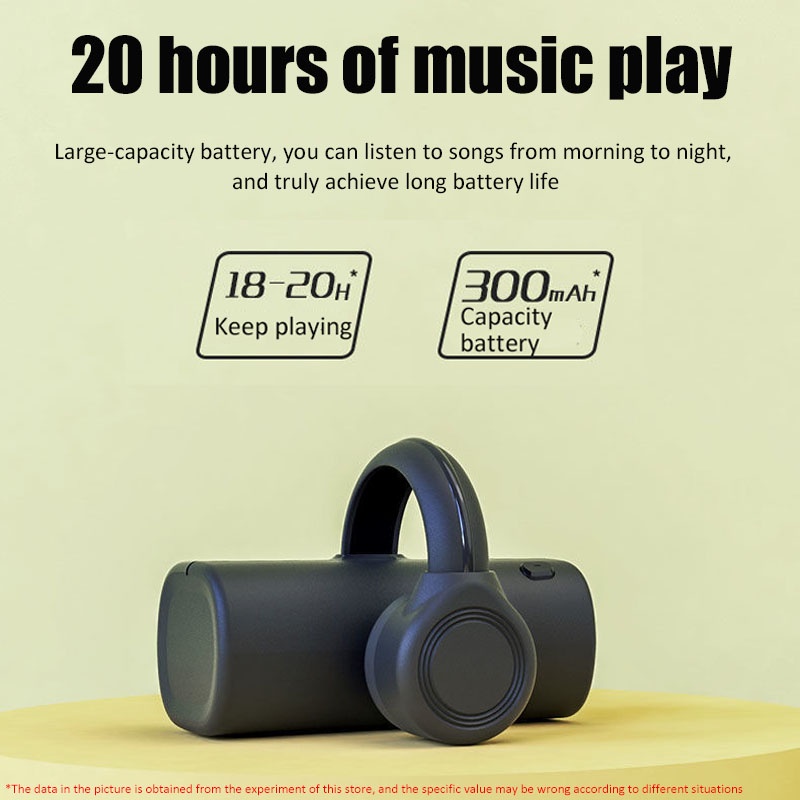 Tai Nghe Nhét Tai Bluetooth 5.2 HIFI Không Dây 8G Chống Nước Hỗ Trợ Rảnh Tay