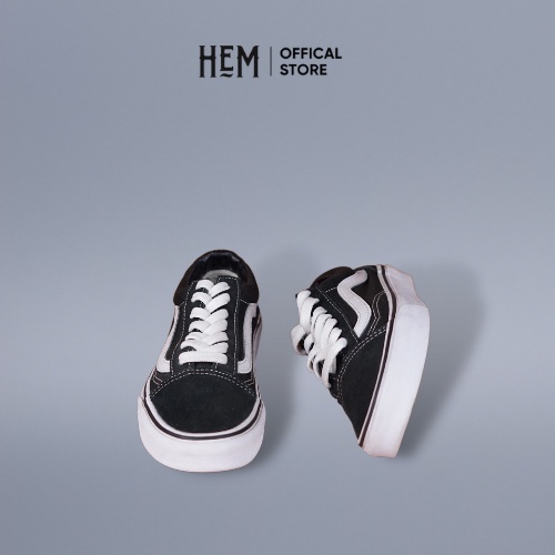 Giày Vans Old Skool Black 2hand Real (Chính Hãng)