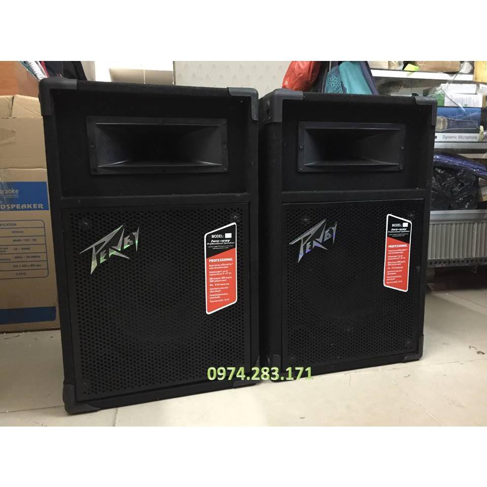Cặp loa sân khấu Peavey bass 30 chơi nhạc sóng, karaoke