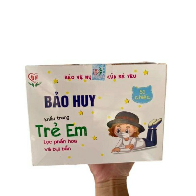 HỘP 50 CHIẾC KHẨU TRANG CHO BÉ | BigBuy360 - bigbuy360.vn