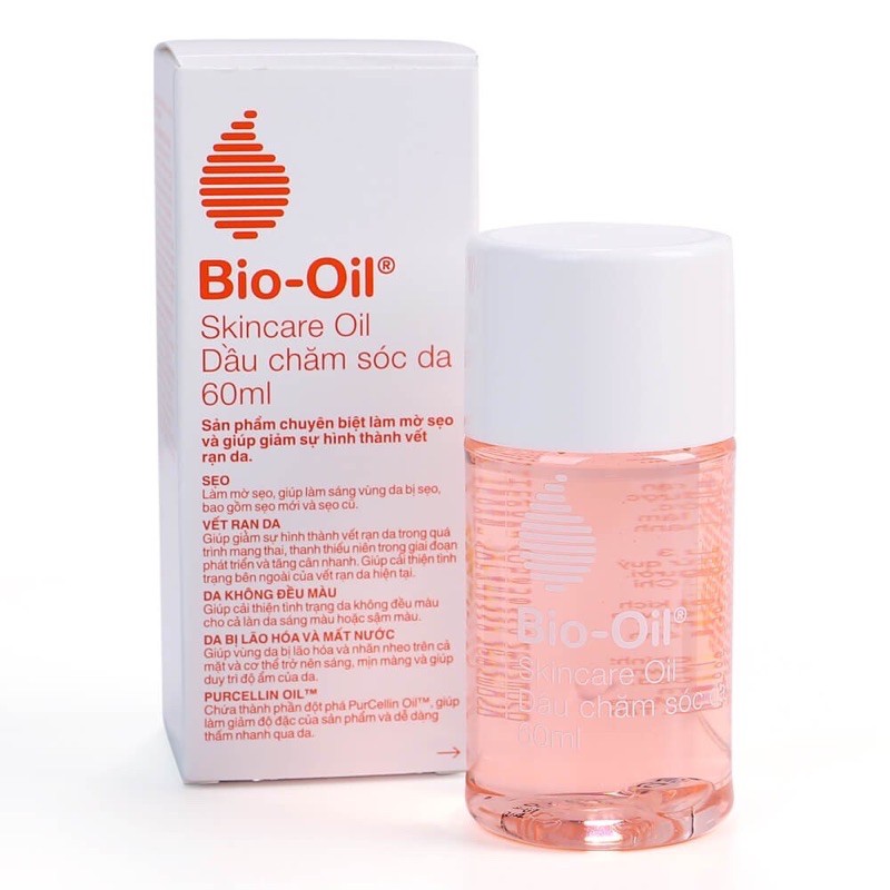 [Sản Phẩm Nhập Khẩu Chính Hãng] Dầu Bio Oil Chống Dạn Da, Mờ Sẹo Cho Mẹ Sau Sinh, Phụ Nữ Mang Thai 60ml, 125ml