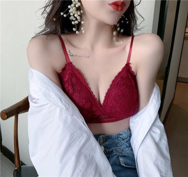 Bra ren cài sau có đệm nâng ngực 7338